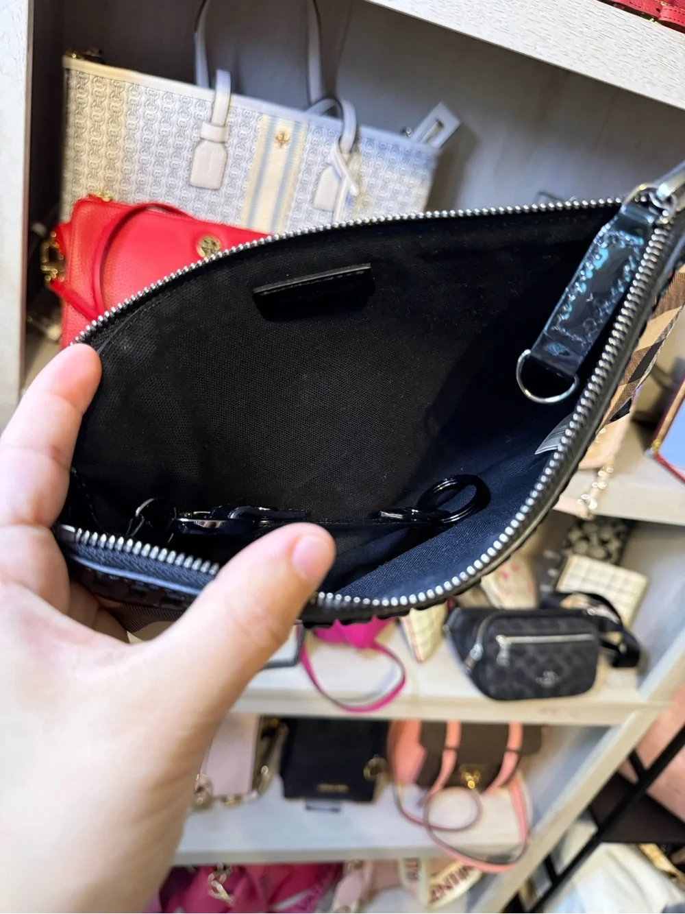 Burberry Novacheck Pouch/ clutch